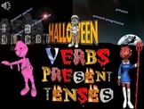 Halloween Present Tense Verbs With Spelling Rules
