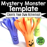 Halloween Printable Activity Template for Teachers & Teach