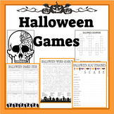 Halloween Printable Games- Ready to Print Halloween Activi
