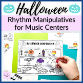 Halloween Printable Rhythm Manipulatives + Composition Act