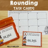 Halloween Printables Math Rounding Whole Numbers Task Card