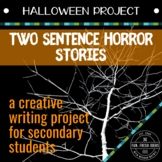 Halloween Project: Two-Sentence Horror Stories Writing Act