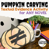 Halloween Pumpkin Activity for Middle School ELA