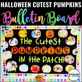Preview of Halloween Bulletin Board | Pumpkin Writing Templates Flip Craft Family Homework