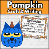 Halloween Pumpkin Craft Writing Activity, Book Character P