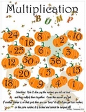 Halloween Pumpkin Fall Multiplication BUMP Game