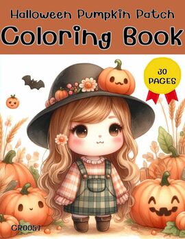 Preview of Halloween Pumpkin Mash (CR0057) Coloring Book,Page,Activities,Family,Children