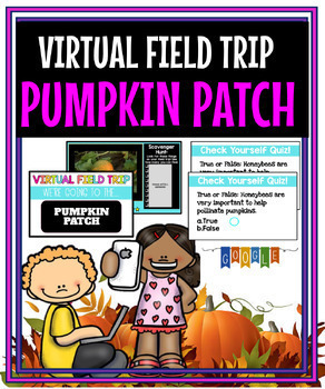 Preview of Halloween Pumpkin Patch Virtual Field Trip! Digital Resources Morning Work Fall