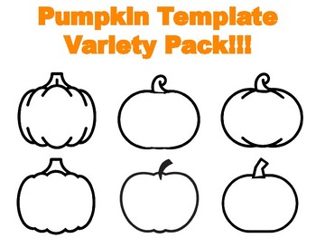 Preview of Pumpkin Template for Craft Pumpkin Outline Pumpkin Templates Pumpkin Coloring