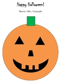 Halloween Pumpkin Version 1 Technology Lesson Plan & Materials