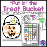 Halloween "Put in" the Trick or Treat Bucket  Craft Activi