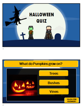 Halloween Quiz 2