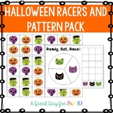 Halloween Racer and Pattern Pack for Preschool, Prek, and 