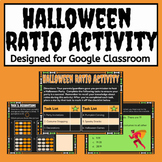 Halloween Ratio Activity | Digital Activity Designed for G