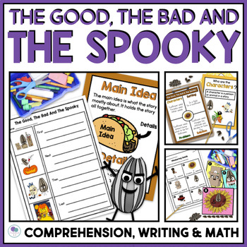 Preview of Halloween Read Aloud And Activity The Good The Bad And The Spooky The Bad Seed