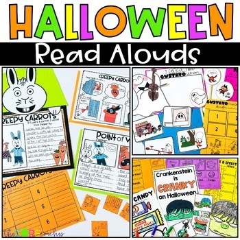 Preview of Halloween Read Aloud Bundle - October Comprehension Activities