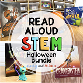 Halloween Monster READ ALOUD STEM™ Activities BUNDLE Dista