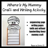 Halloween Read Aloud | Where's My Mummy | Craft, Writing, 