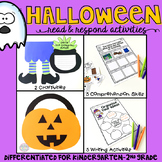 Halloween: Reading Comprehension, Writing and Craftivities