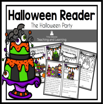 Preview of Halloween Reader: Holiday Series- The Halloween Party