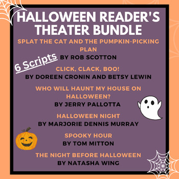 Preview of Halloween Reader's Theater Bundle - 6 Scripts (25% Discount)