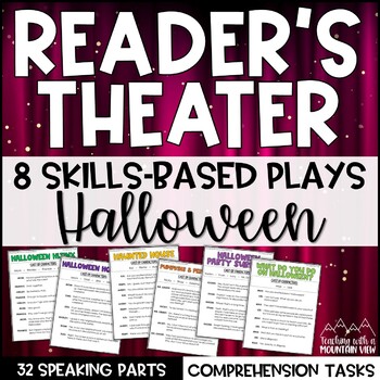Preview of Halloween Reader’s Theater Scripts