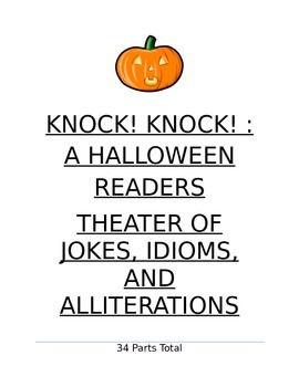 Preview of Halloween Reader's Theater
