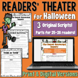 Halloween Readers' Theater: 3 scripts | Print and Digital |