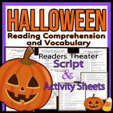 Halloween Readers Theater Holiday Script, Reading & Activi