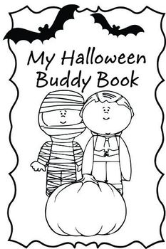 Preview of Halloween Reading Buddy Booklet