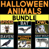 Halloween Reading & Writing Activities Fun Animal Passages