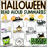 Halloween Reading Comprehension Activities and Crafts for 