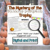 Halloween Reading Comprehension Mystery Game Team Building