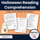 Halloween Reading Comprehension Passages and Activities