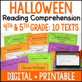 Halloween Reading Comprehension Passages - Digital Hallowe
