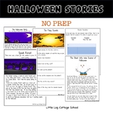 Halloween Reading Comprehension: Short Stories