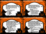 Halloween Reading Comprehension Task Cards (32 Task Cards)