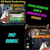 Halloween Reading Mystery Duo Bundle - Worksheets & Digita