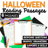 Halloween Reading Passages And Comprehension Activities