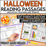 Halloween Reading Passages Print & Read