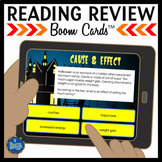 Halloween Reading Review Boom Cards