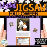 Halloween Reading Skills Practice | Digital Jigsaw Puzzle 