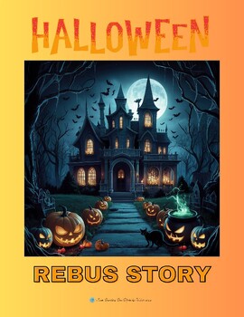 Preview of Halloween Rebus Story Writing