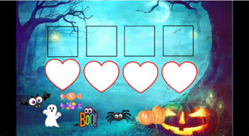 Preview of Halloween Rhythm Builder (Active Inspire Software from Promethean)