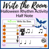 Halloween Rhythm Write the Room for Half Note Music Review