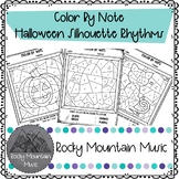 Halloween Rhythms Color By Note