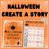 Halloween Roll A Story, Dice Game, Fall Roll A Story, Than