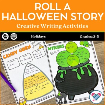 9 Halloween Story Cubes - Roll a Halloween Narrative Story