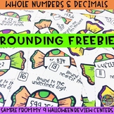 Halloween Math | Rounding FREEBIE