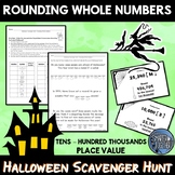 Halloween Math - Rounding Whole Numbers